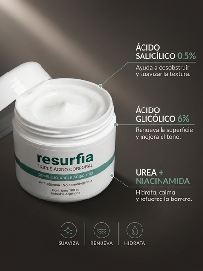 Resurfia Triple Ácido Corporal