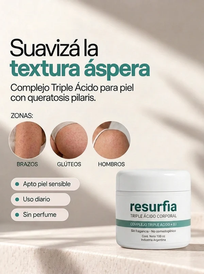 Resurfia Triple Ácido Corporal